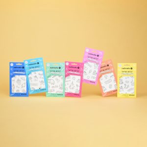 Planche tatouages à colorier