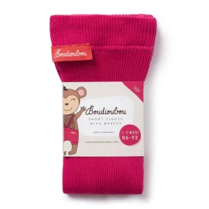 Boudioubou – Collants courts à bretelles – Magenta