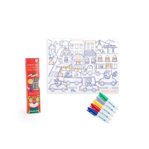 Super Petit – Set de table à colorier – Les Popipop