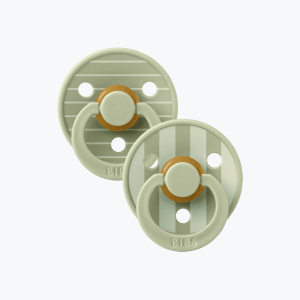Tétines Studio Rayure Vert – Bibs