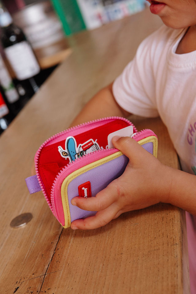 Hello Hossy – Porte monnaie – Mini Mauve – Image 4