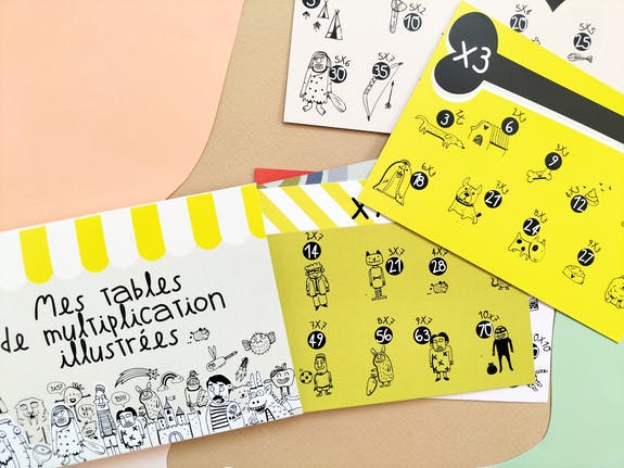 Coffret tables de multiplications – Pamela Loops – Image 4