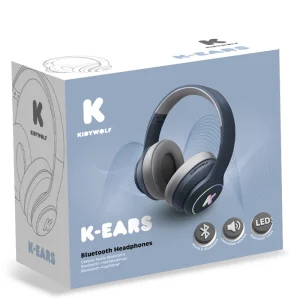 Kidywolf – Casque bluetooth – Bleu