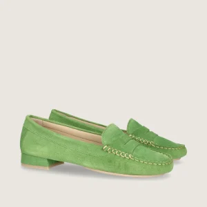 Mocasines Henrietta Verdes Ante