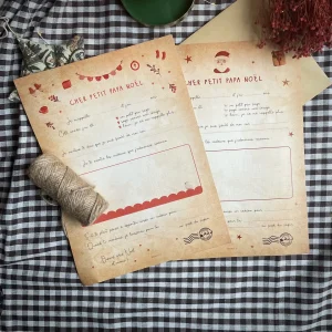 Papier Poetic – Lettre au père noël
