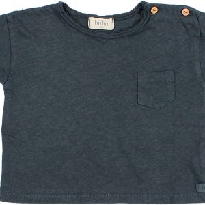 Tee-shirt Linen bleu – Buho