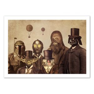 Affiche « Vintage Star Wars » – Wall Editions