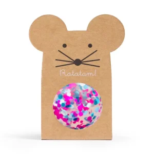 Ratatam – Balle rebondissante -Souris multicolor