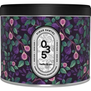 Hello Candle – Bougie métal – Figue Santal