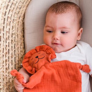Apunt Barcelona – Doudou en coton bio – Lion