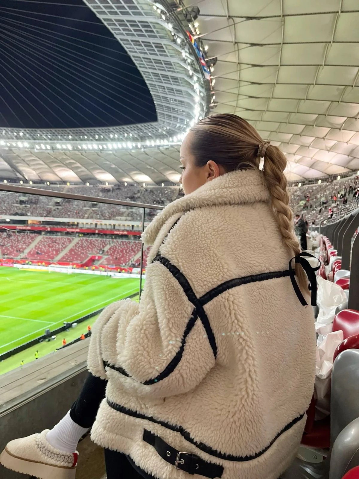 Emmanuelle | Veste en tissu Teddy – Image 4