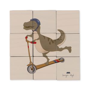 Puzzle bloc multi color – Konges Slojd