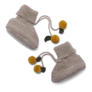 Chaussons « Tomami » Creamy White – Konges Slojd