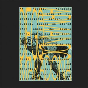 Affiche « Maradona #2 » – Sergeant Paper