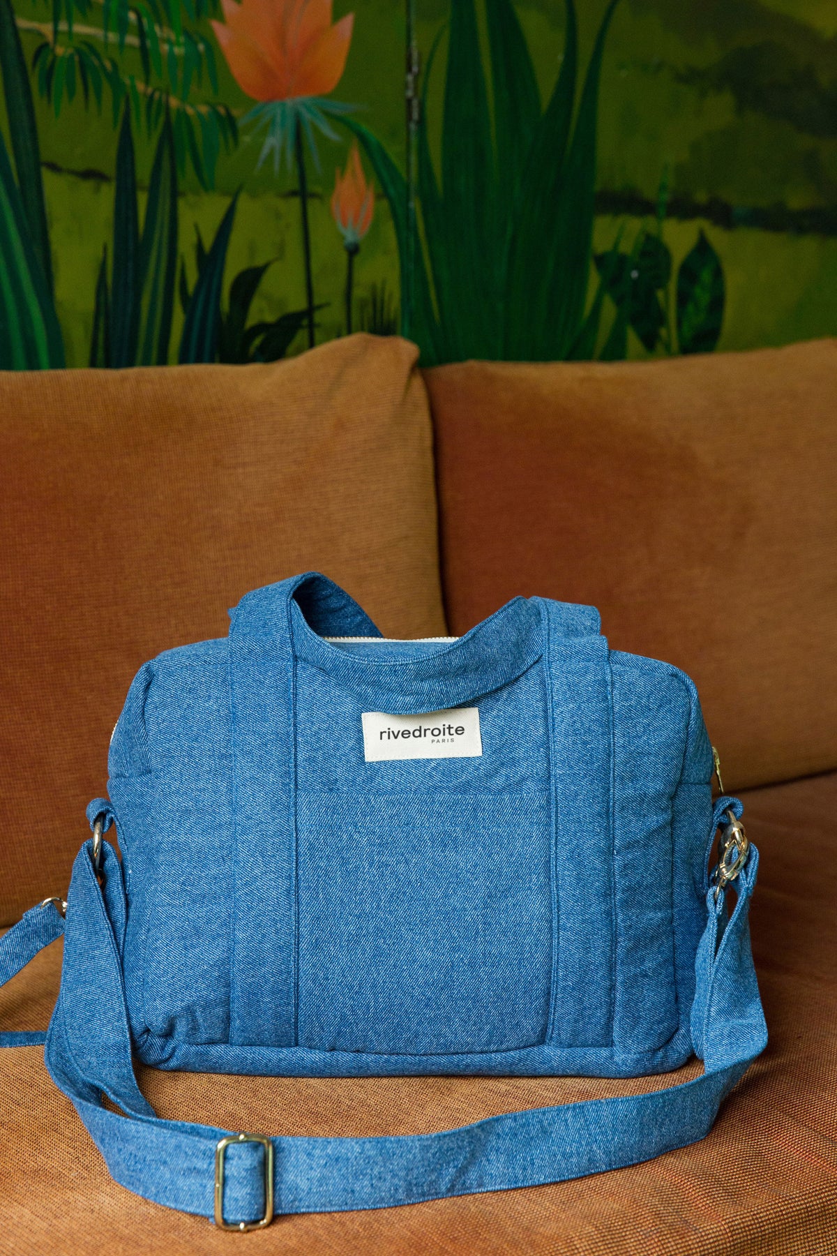 Sac à langer mini Darcy demin – Rive Droite – Image 3