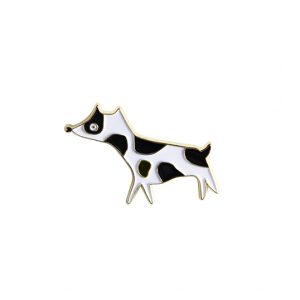Pin&rsquo;s émaillé Chien – Monsieur Papier