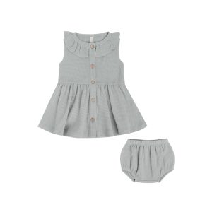 Robe Waffle Sky – Quincy Mae