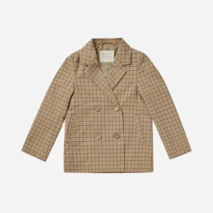 Blazer Plaid d&rsquo;automne -rylee + cru 