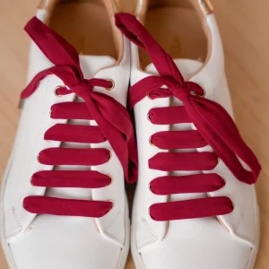 Mon Lacet Français – Lacet 90cm Uni Bordeaux