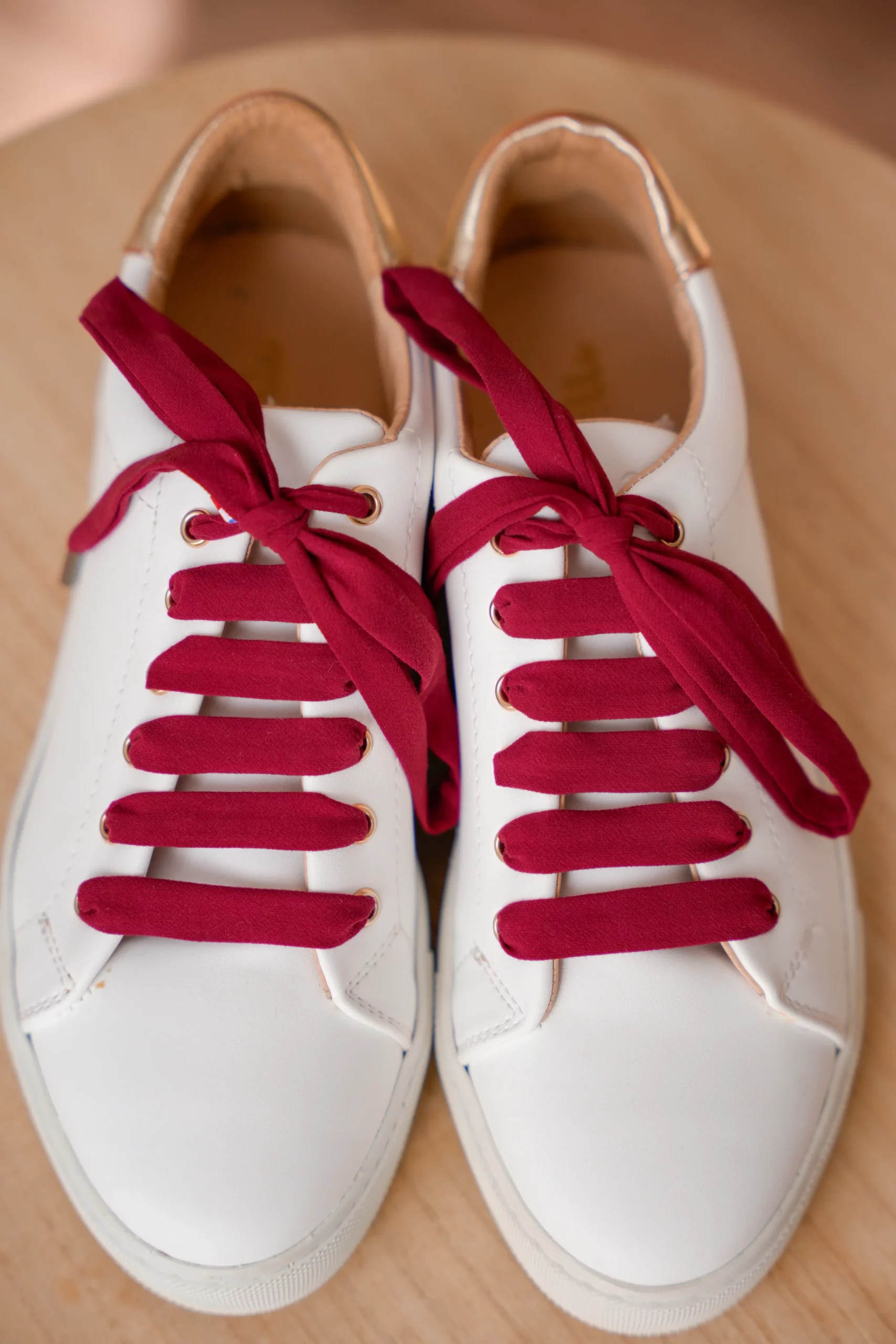 Mon Lacet Français – Lacet 90cm Uni Bordeaux