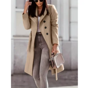 Emma | Long Trench Chaud Manteau