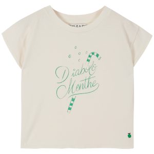 Tee-Shirt écru Diabolo – Emile & Ida
