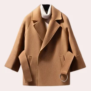 Marielle | Manteau de femme avec ceinture élégante