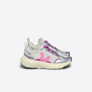 Veja Canary – Light Alveomesh Gravel Malibu Silver