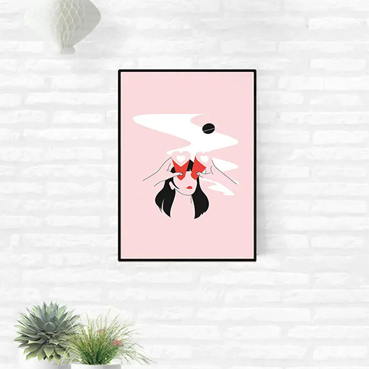 Affiche d’art « Amour à Distance » – Sergeant Paper – Image 2