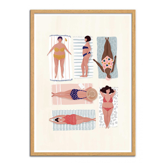 Affiche « Beach goddess » – Wall Editions – Image 3