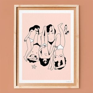 Affiche « Bronzette » – Loréline B