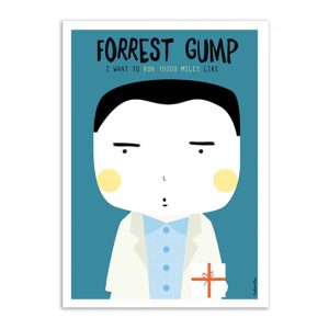 Affiche « Forrest Gump » – Wall Editions