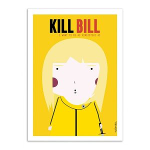 Affiche « Kill Bill » – Wall Editions