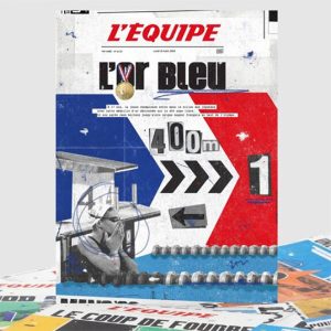 Affiche L&rsquo;Equipe « Manaudou » – Plakat