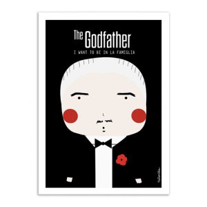 Affiche « Le Parrain » – Wall Editions