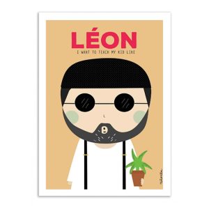 Affiche « Léon » – Wall Editions