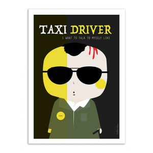 Affiche « Taxi Driver » – Wall Editions