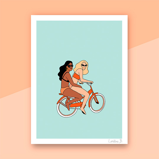 Affiche « Vintage Bike » – Loréline B – Image 3