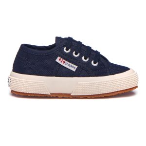 Baskets Navy Lacets – Superga