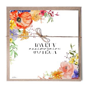 EM créations – Carte de voeux, Joyeux anniversaire – FRIDA