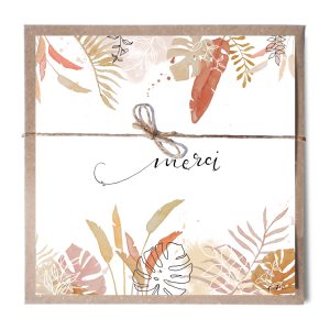 EM créations – Carte de voeux, Merci – EVA