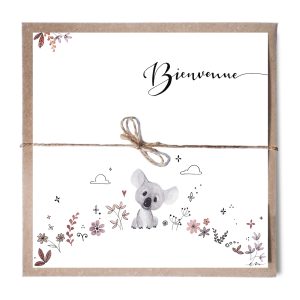 EM créations – Carte de voeux, Bienvenue – SAM