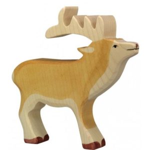 Figurine en bois Cerf – Holztiger