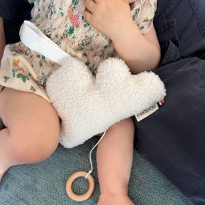 Mellipou – Mini nuage musical blanc – Stevie Wonder »I just called to say I love you »