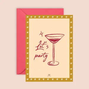 Ma petite vie – Carte de voeux – Let&rsquo;s party