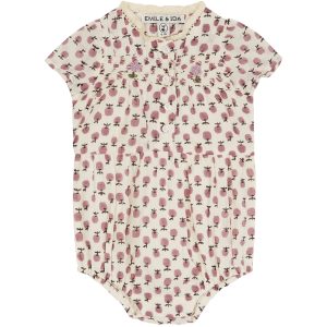 Barboteuse Granny violet -Emile & Ida