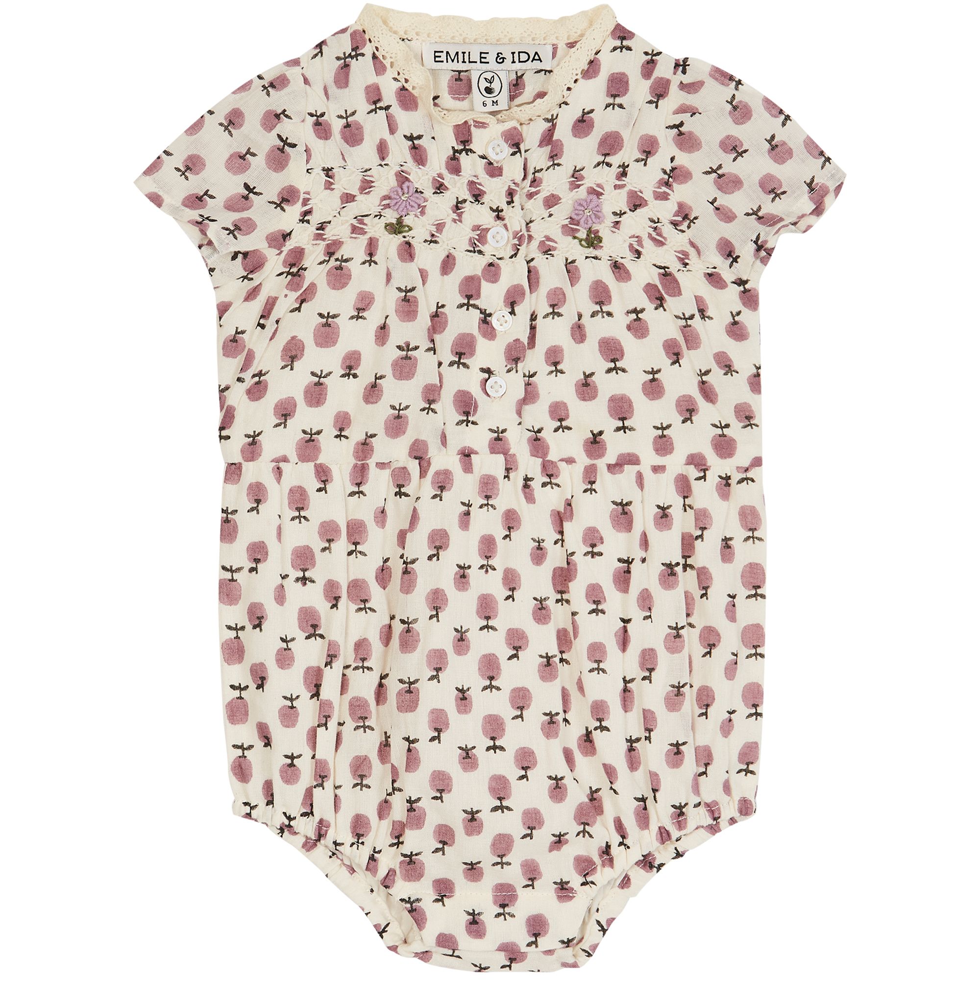 Barboteuse Granny violet -Emile & Ida – Image 2