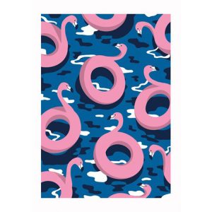 Affiche « Flamingo Party 2 » – Sergeant Paper