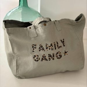 Marcel & Lily – Grand Cabas sauge – Family gang