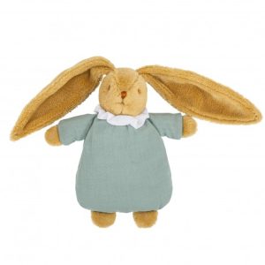 Lapin nid d&rsquo;ange doudou celadon – Trousselier
